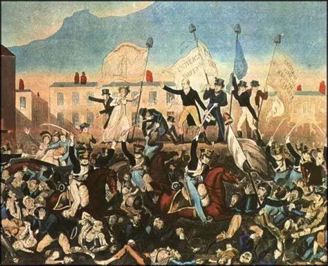 O Massacre de Peterloo: Uma Revolta Operária Silenciada pela Violência Estatal no Século XIX